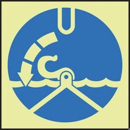 Accuform IMO LIFE SAVING RESCUE MLMR214GE MLMR214GE